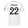 Real Madrid Antonio Rudiger #22 Hjemmedrakt 2024-25 Kortermet